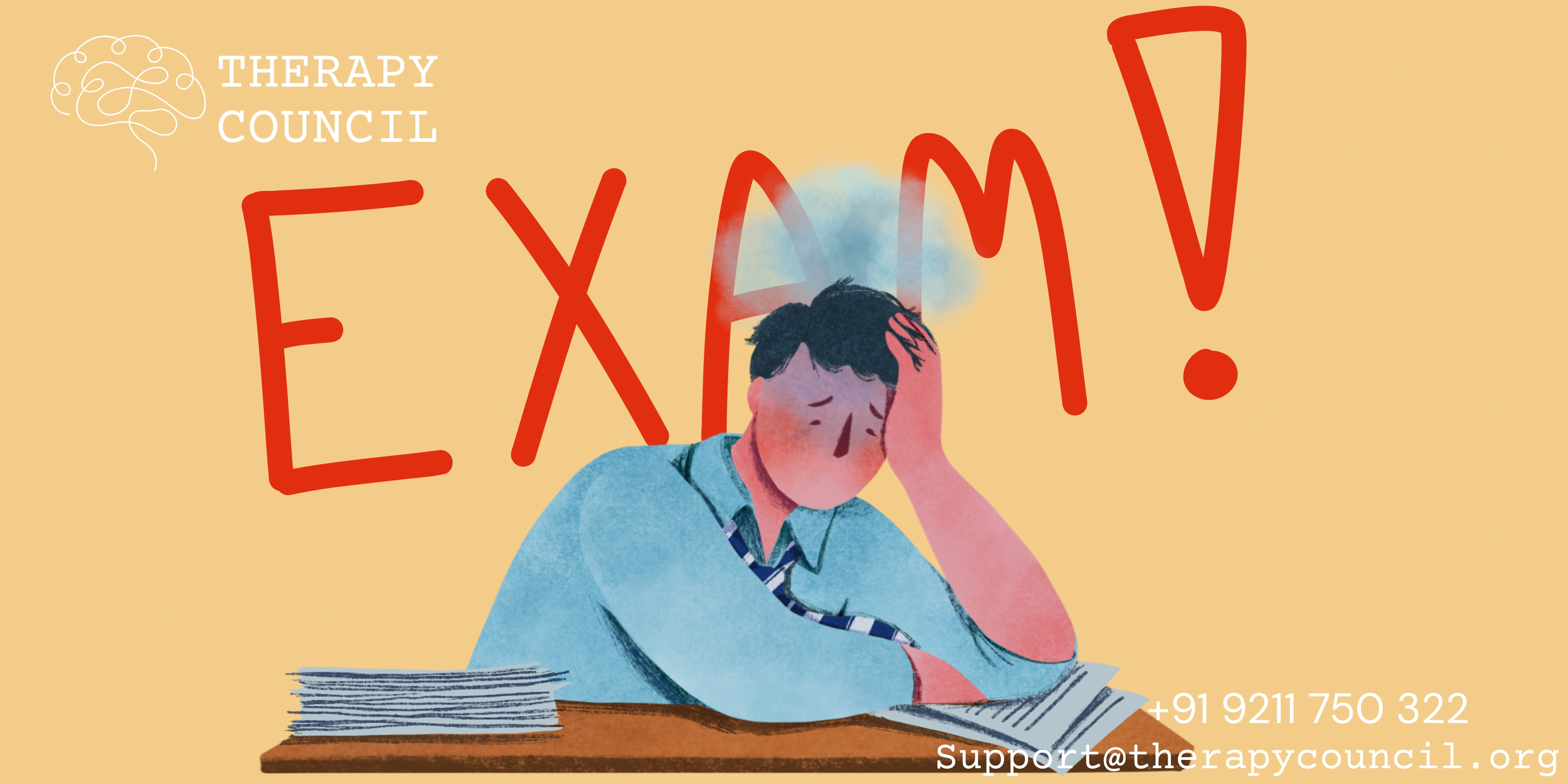 Exam stress and academic pressure management