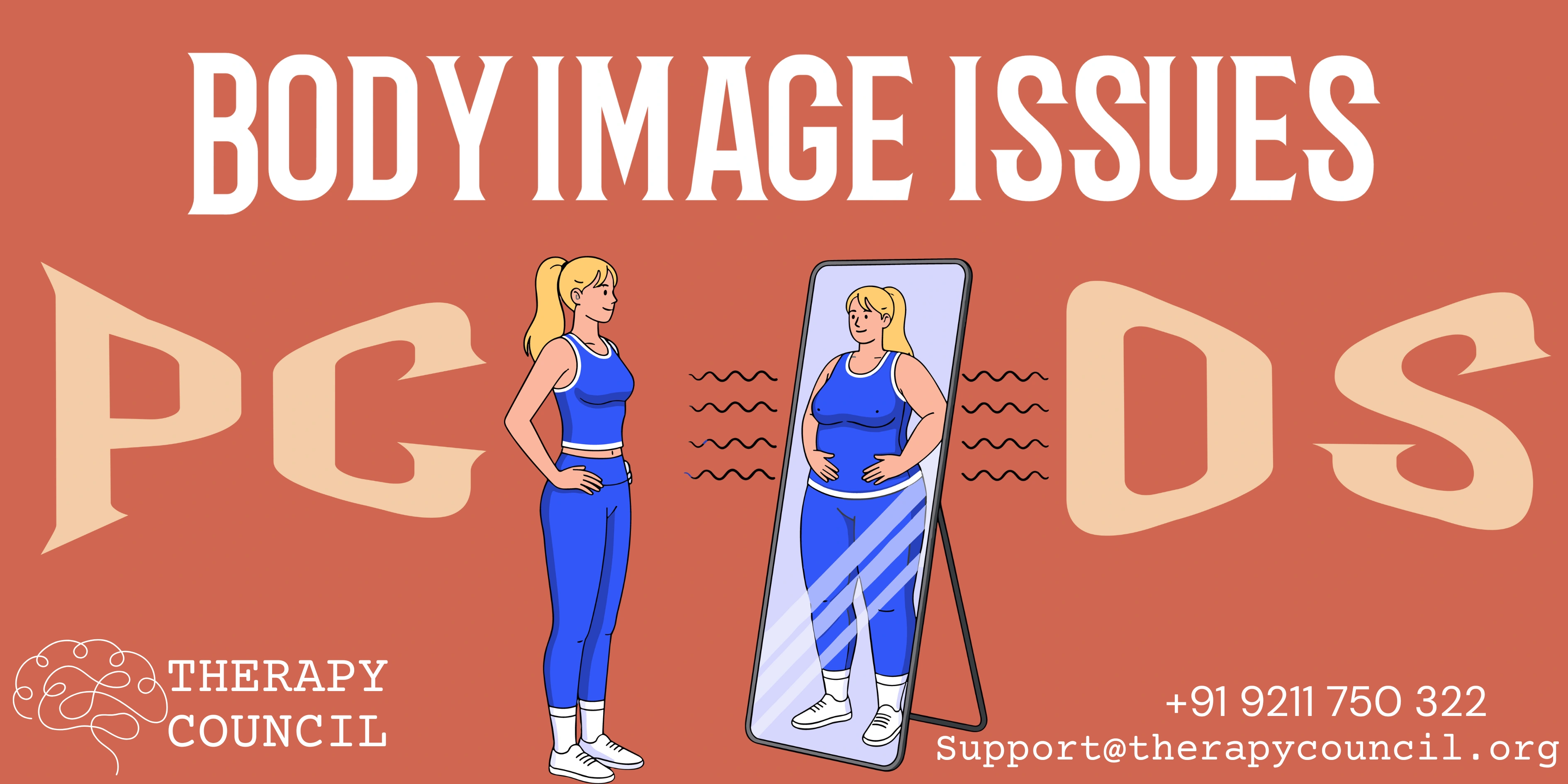 PCOS body image issues - coping with physical changes and building confidence